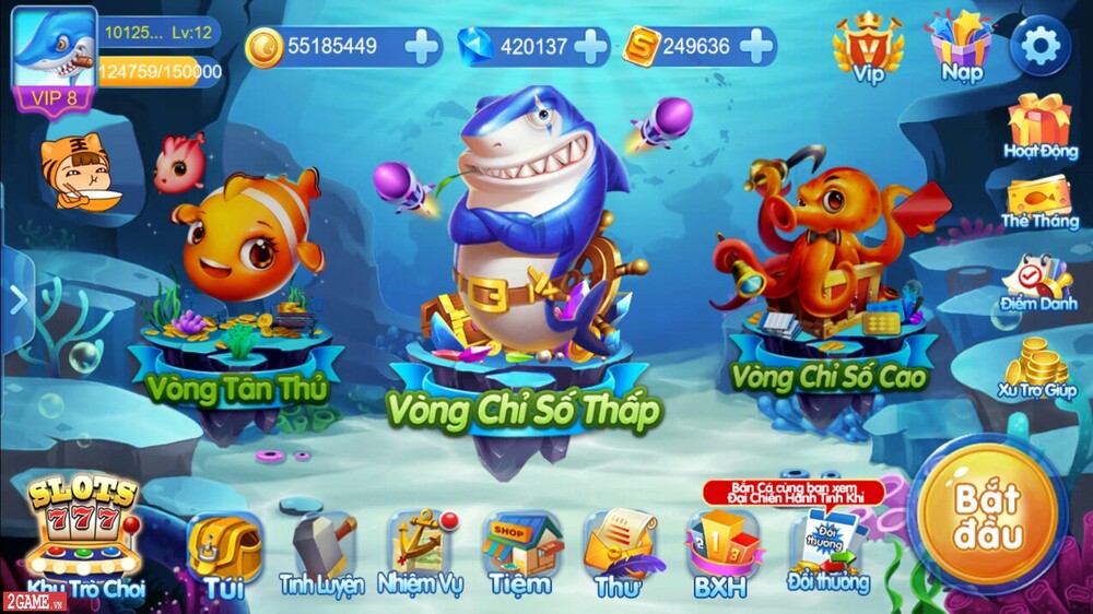 Game bắn cá là một trò chơi hấp dẫn