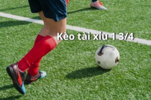 kèo tài xỉu 1 3/4 là sao